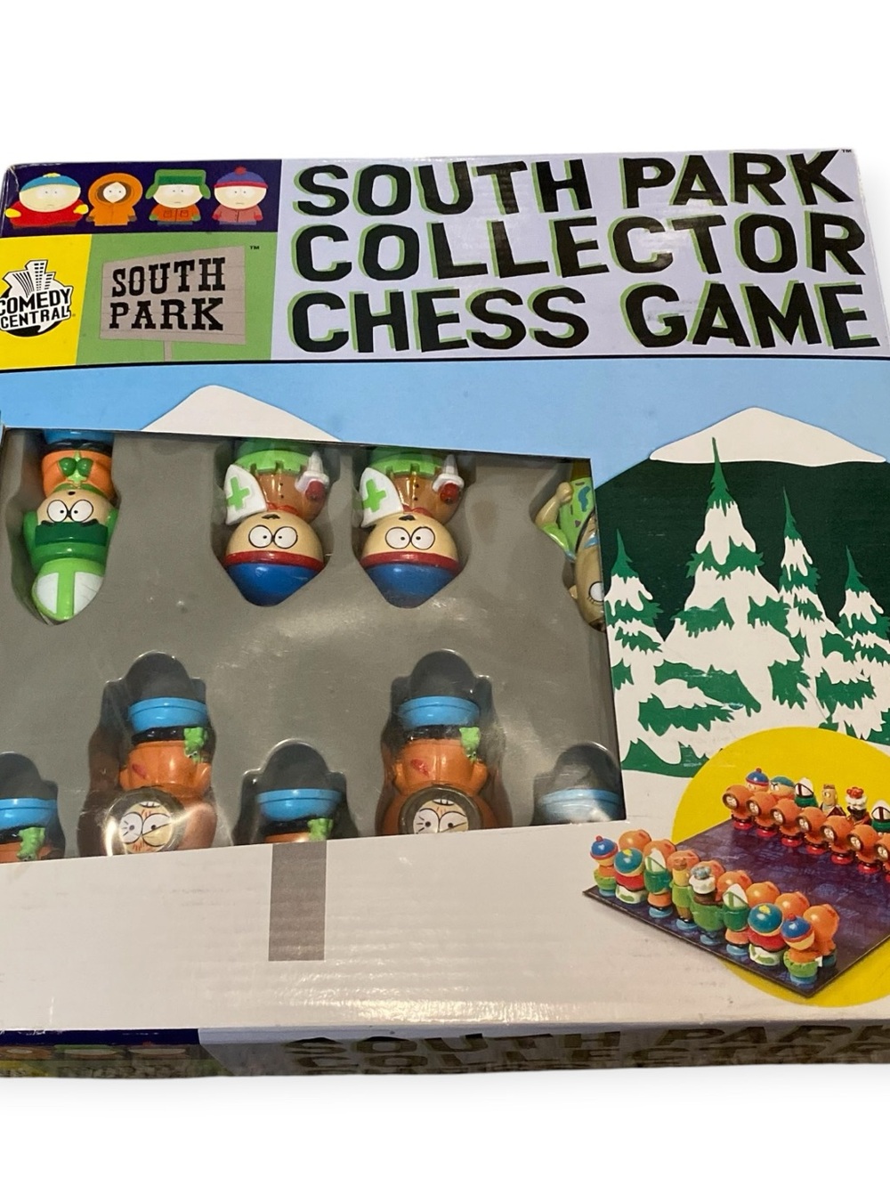 South Park Collector Chess Game Set 2004 Vintage Comedy Central Complete